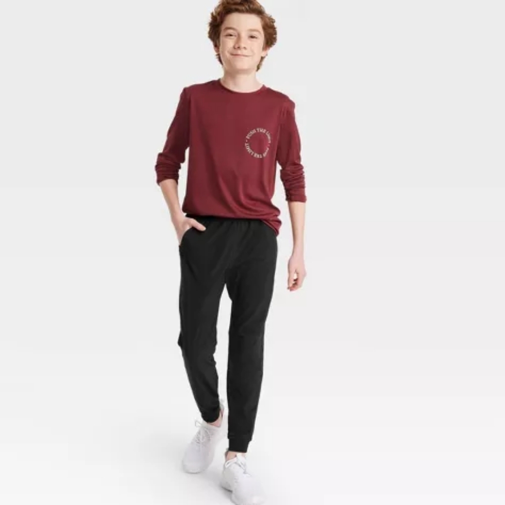 BNT Large boys all in motion joggers Black